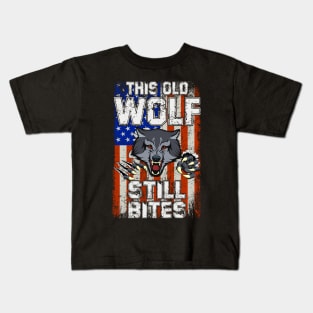 this wolf still bites Kids T-Shirt